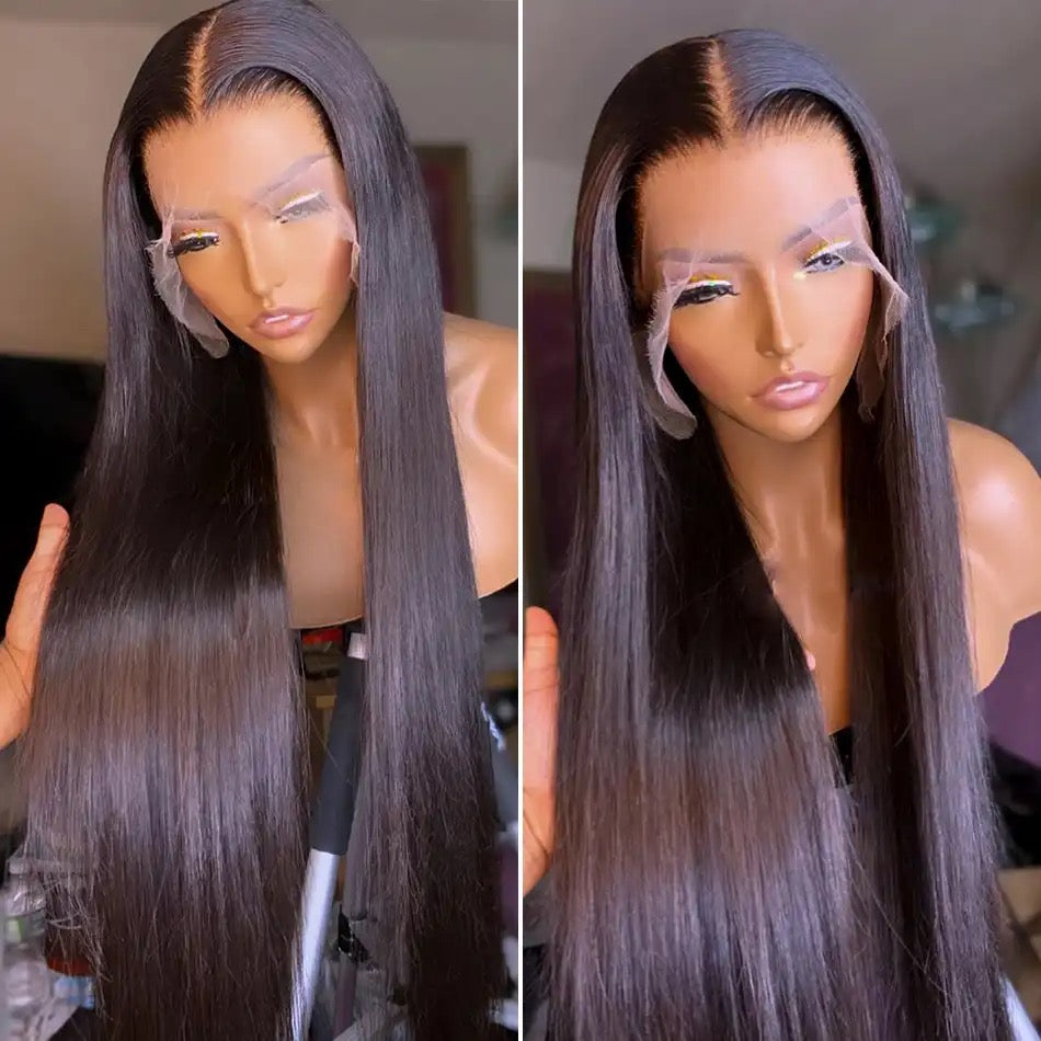Straight lace Frontal Wig